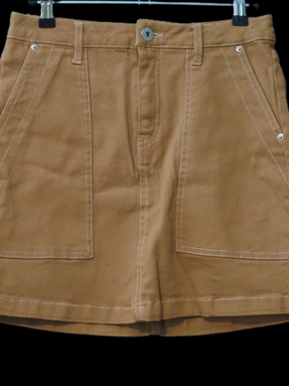 H&M Divided Camel Denim Skirt Women’s Size 2